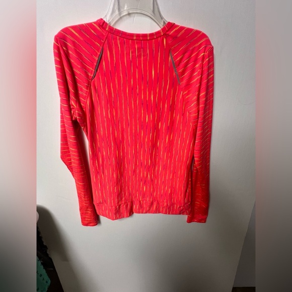 RBX PERFORMANCE PINK/YELLOW/PURPLE LONG SLEEVE W/ROUND NECK. SIZE LARGE - Picture 6 of 8